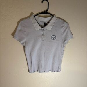 Wild Fable Light Gray Button Down Shirt